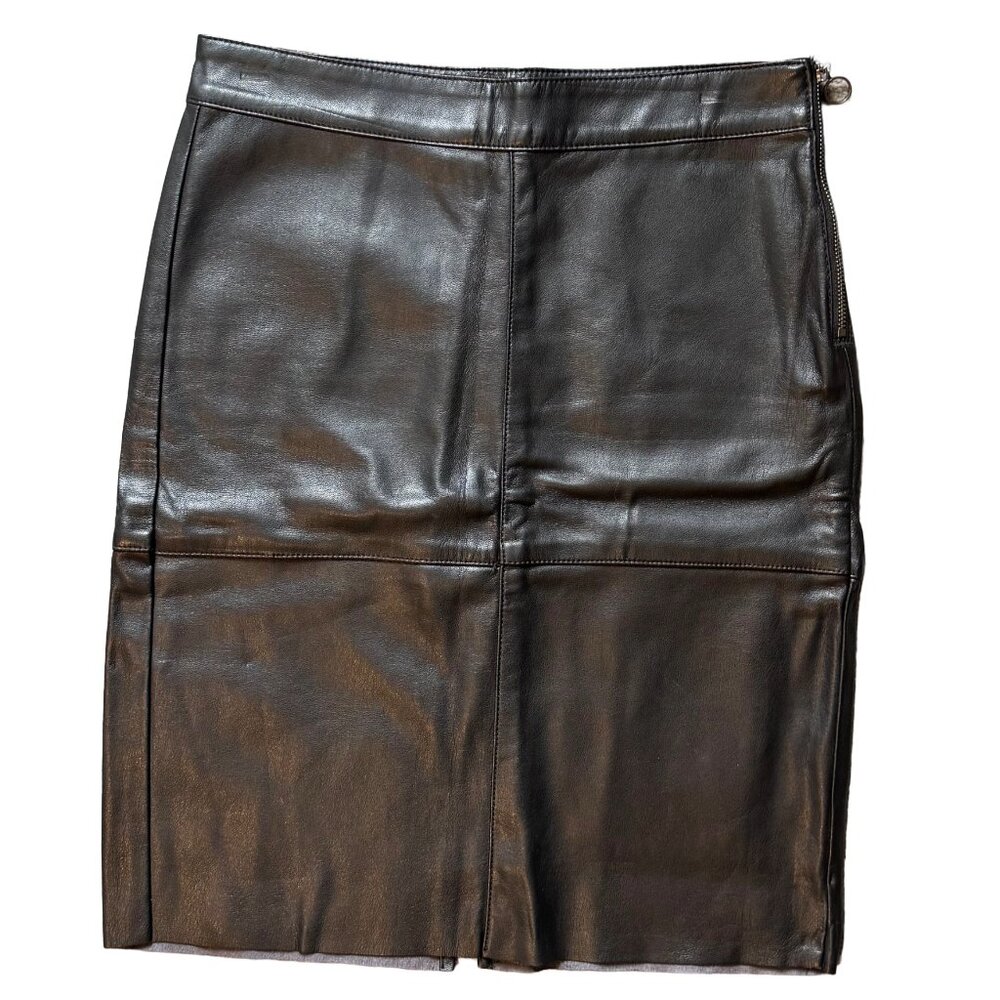 Vero Moda Faux Leather Pencil Skirt - Size XS
